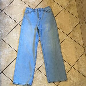 No Boundaries Light Blue Straight Leg Women’s Jeans